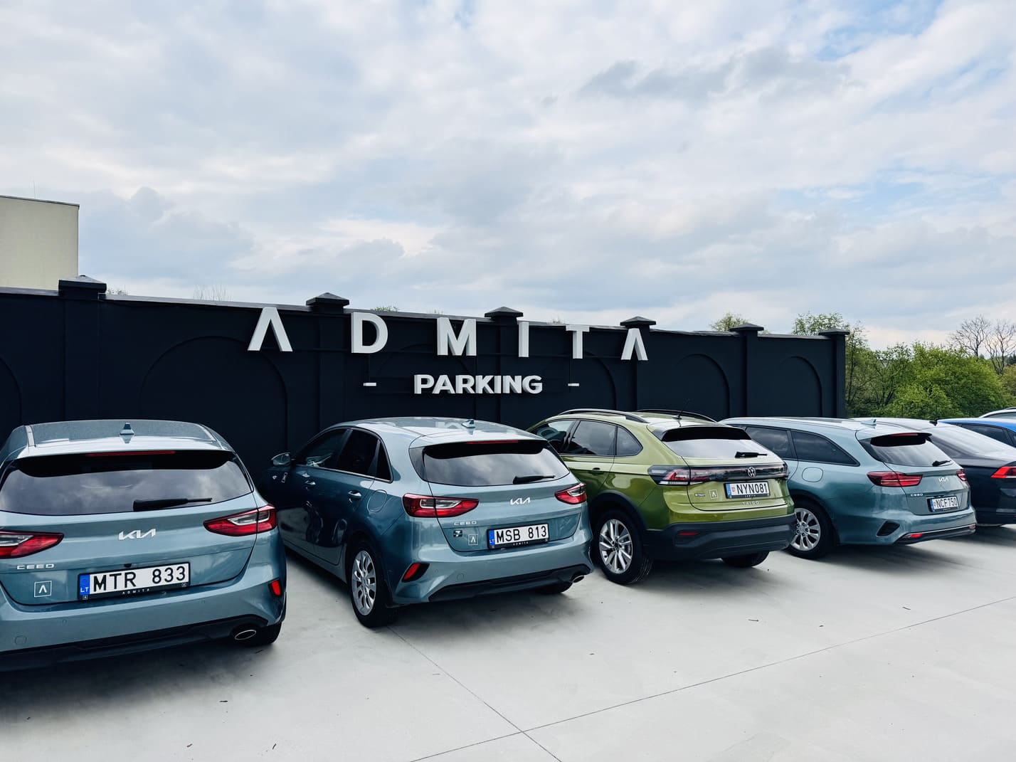 Parkavimo paslaugos verslui ADMITAparking